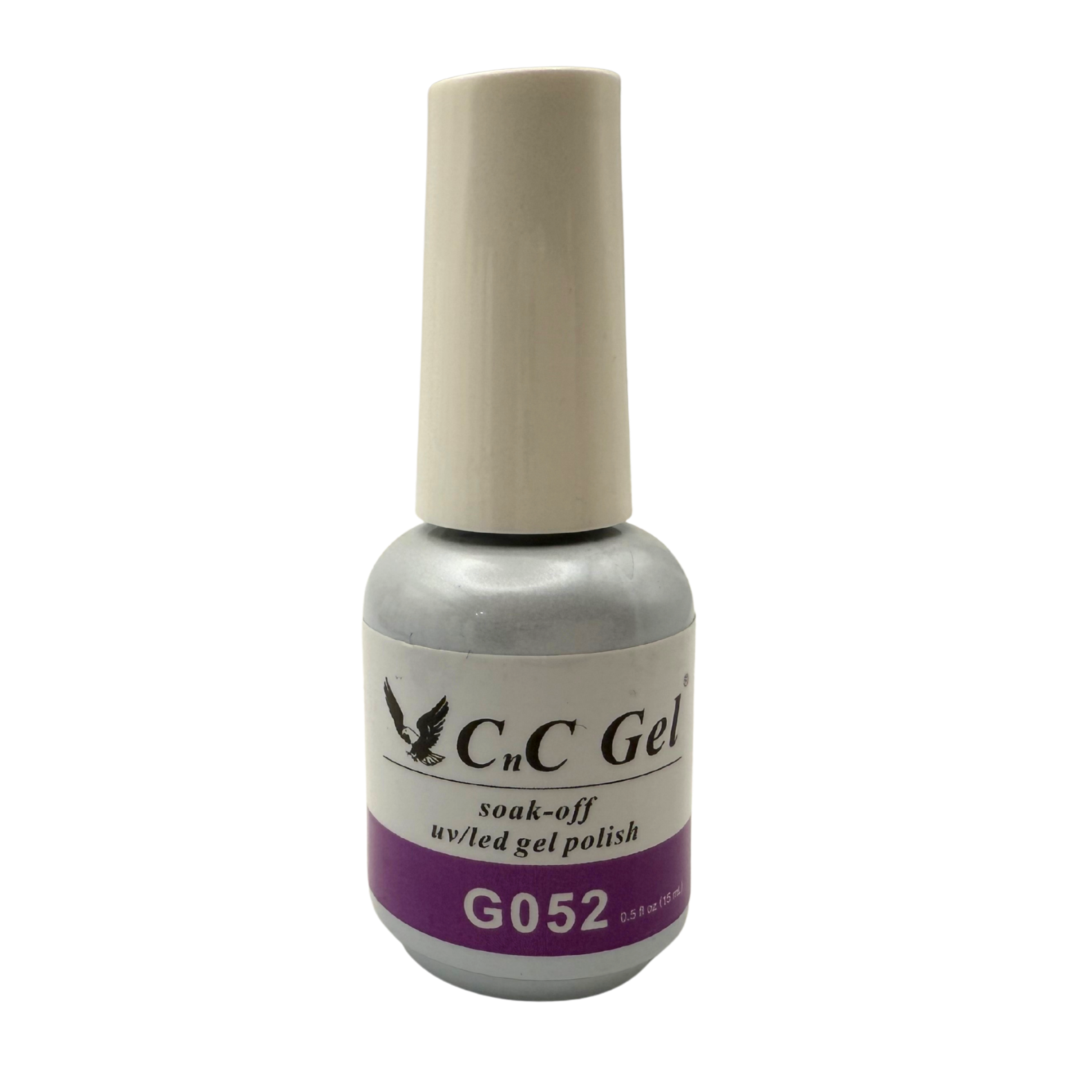 CnC Gel Polish – G052 Violet Satin | 15ml Soak-Off UV/LED