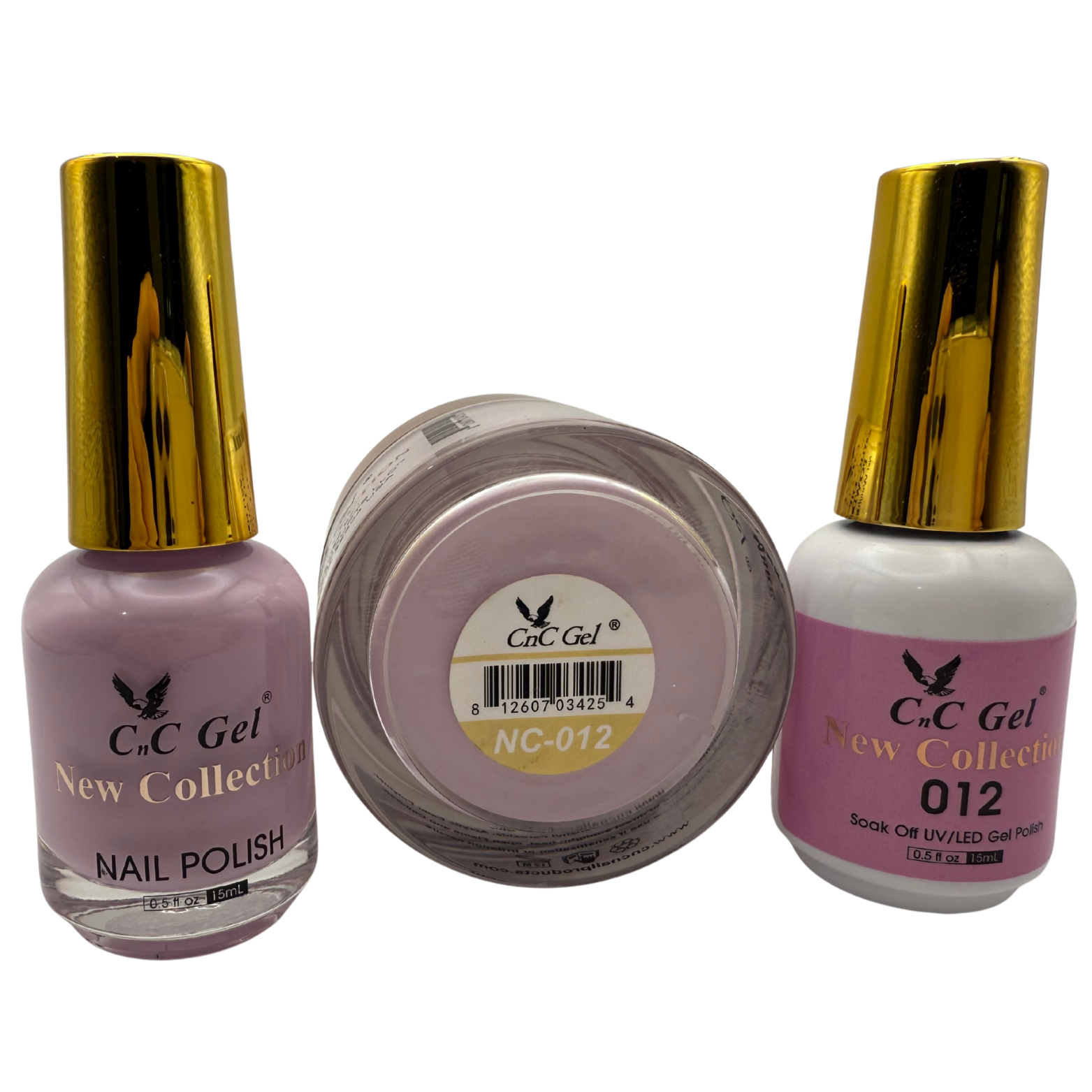 CnC Gel Color-012 New Collection 5-in-1 Gel, Nail Polish, Acrylic, Dip, Ombre