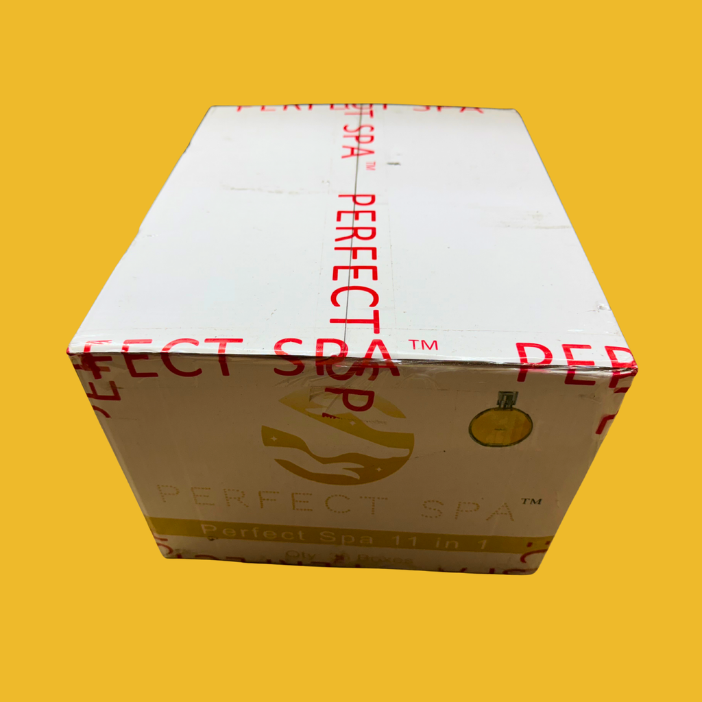 Perfect Spa Hawaii Volcano - The Kilauea Volcano Perfect No.5 11-in-1 Pedicure Kit – Box of 36 | Luxury Perfume-Inspired Bubble Spa