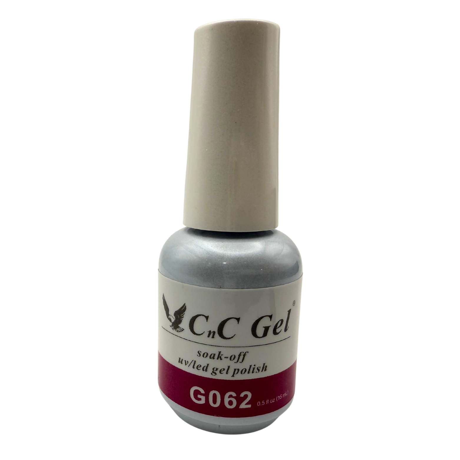 CnC Gel Polish – G062 Raspberry | 15ml Soak-Off UV/LED