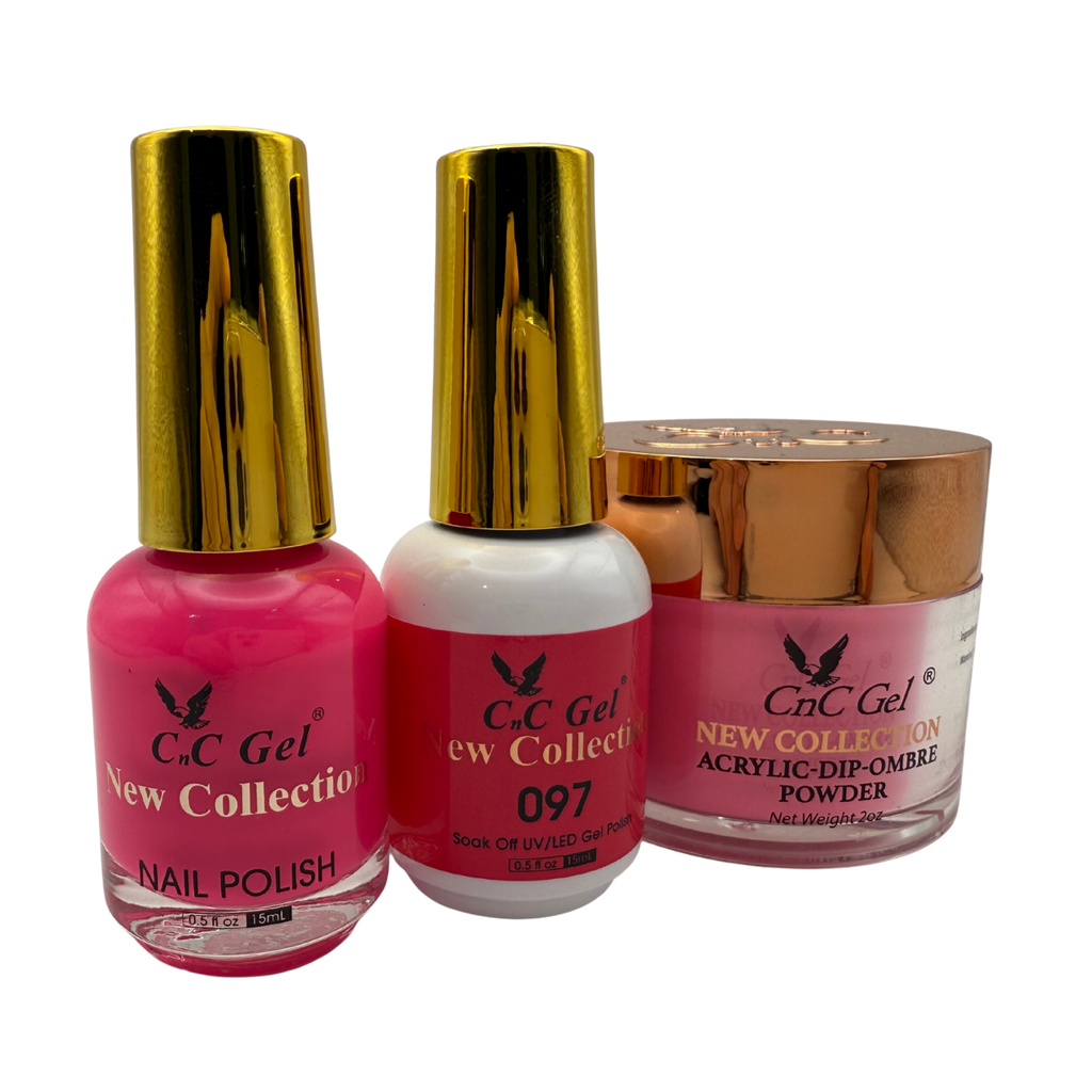 CnC Gel Color-097 New Collection 5-in-1 Gel, Nail Polish, Acrylic, Dip, Ombre