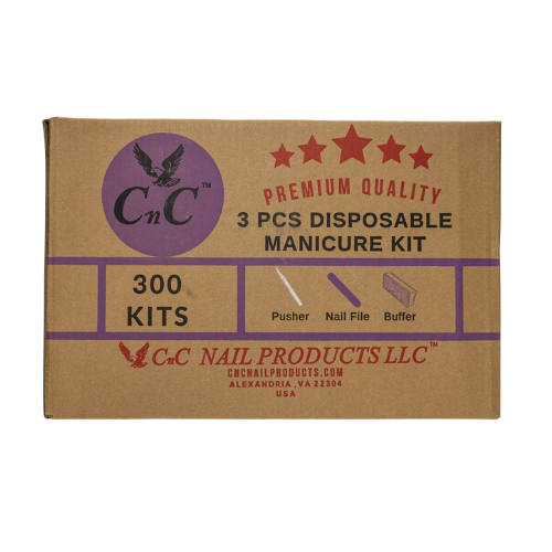 CnC Premium Quality 3PCS Disposable Manicure Kit