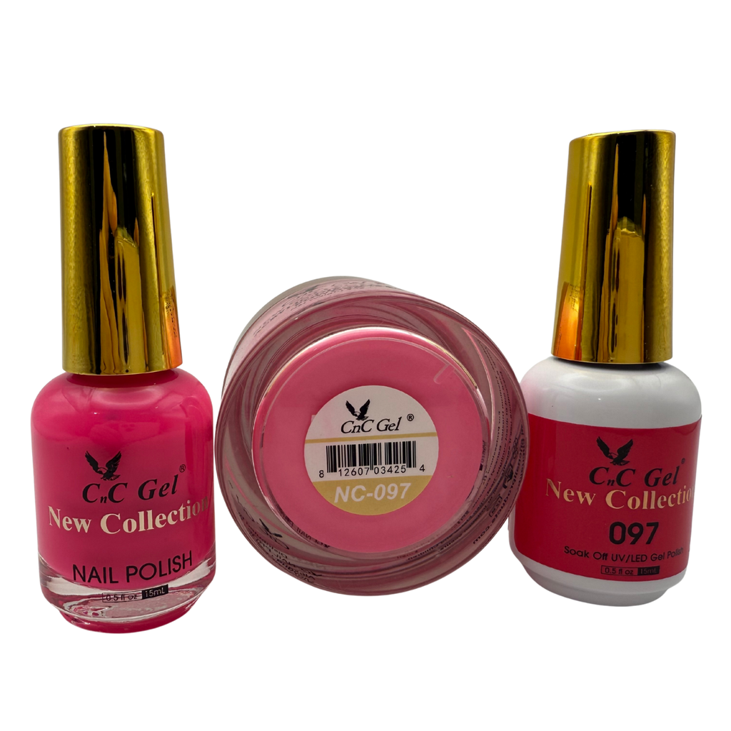 CnC Gel Color-097 New Collection 5-in-1 Gel, Nail Polish, Acrylic, Dip, Ombre