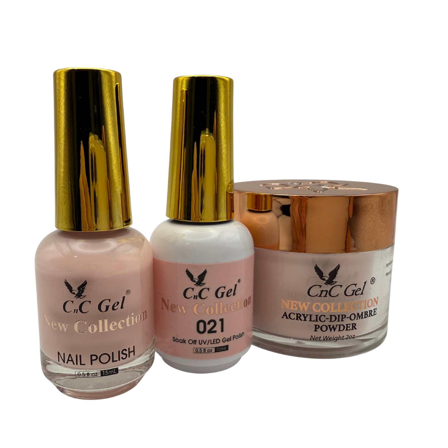 CnC Gel Color-021 New Collection 5-in-1 Gel, Nail Polish, Acrylic, Dip, Ombre