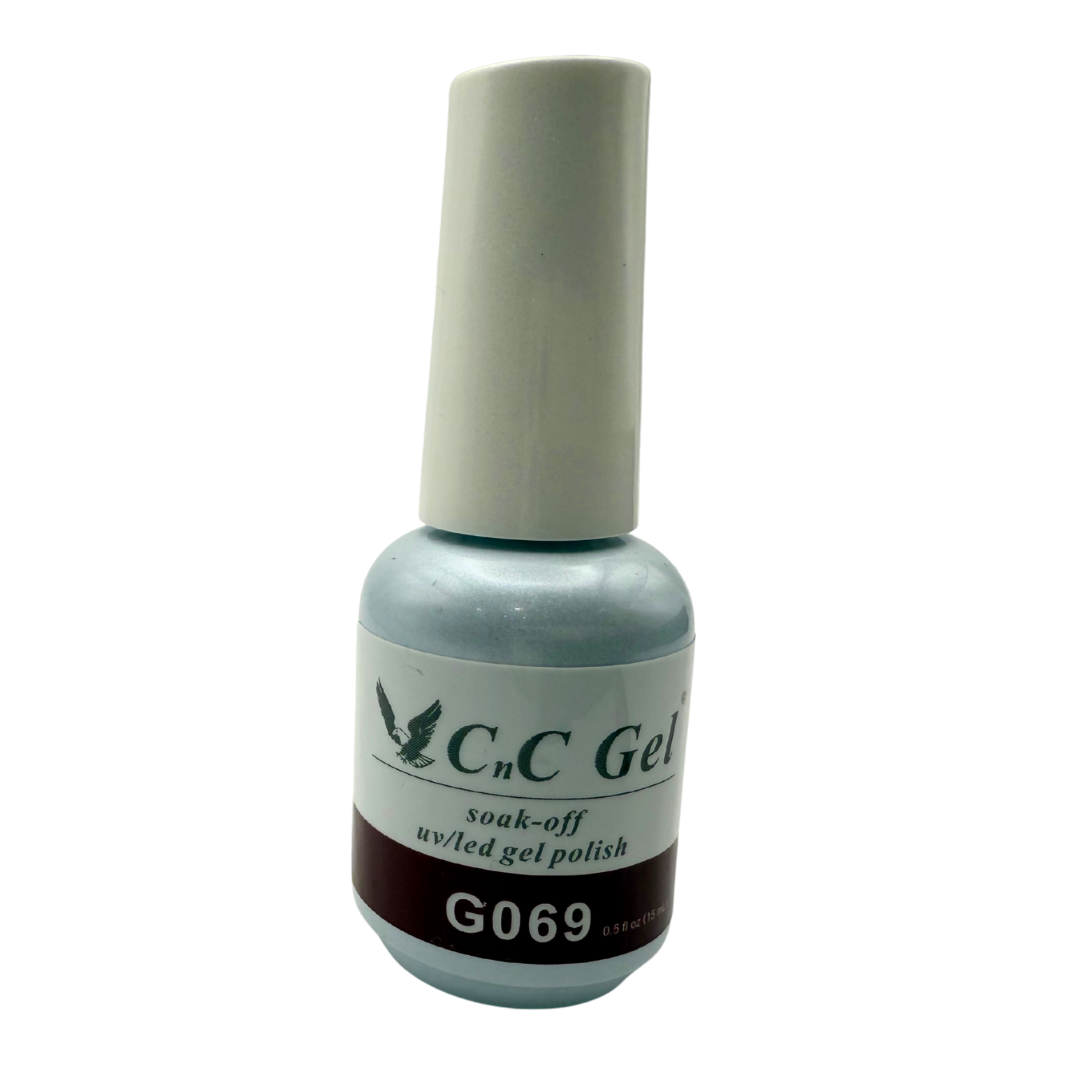 CnC Gel Polish – G069 Silver Teal | 15ml Soak-Off UV/LED
