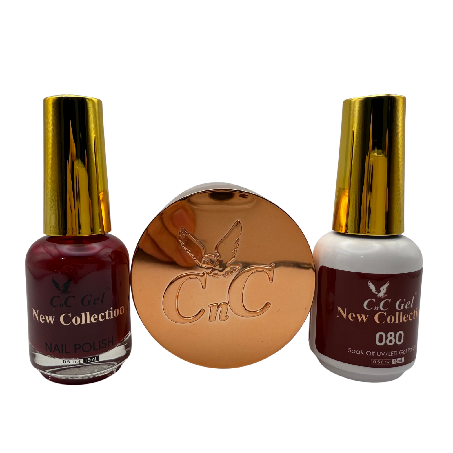 CnC Gel Color-080 New Collection 5-in-1 Gel, Nail Polish, Acrylic, Dip, Ombre
