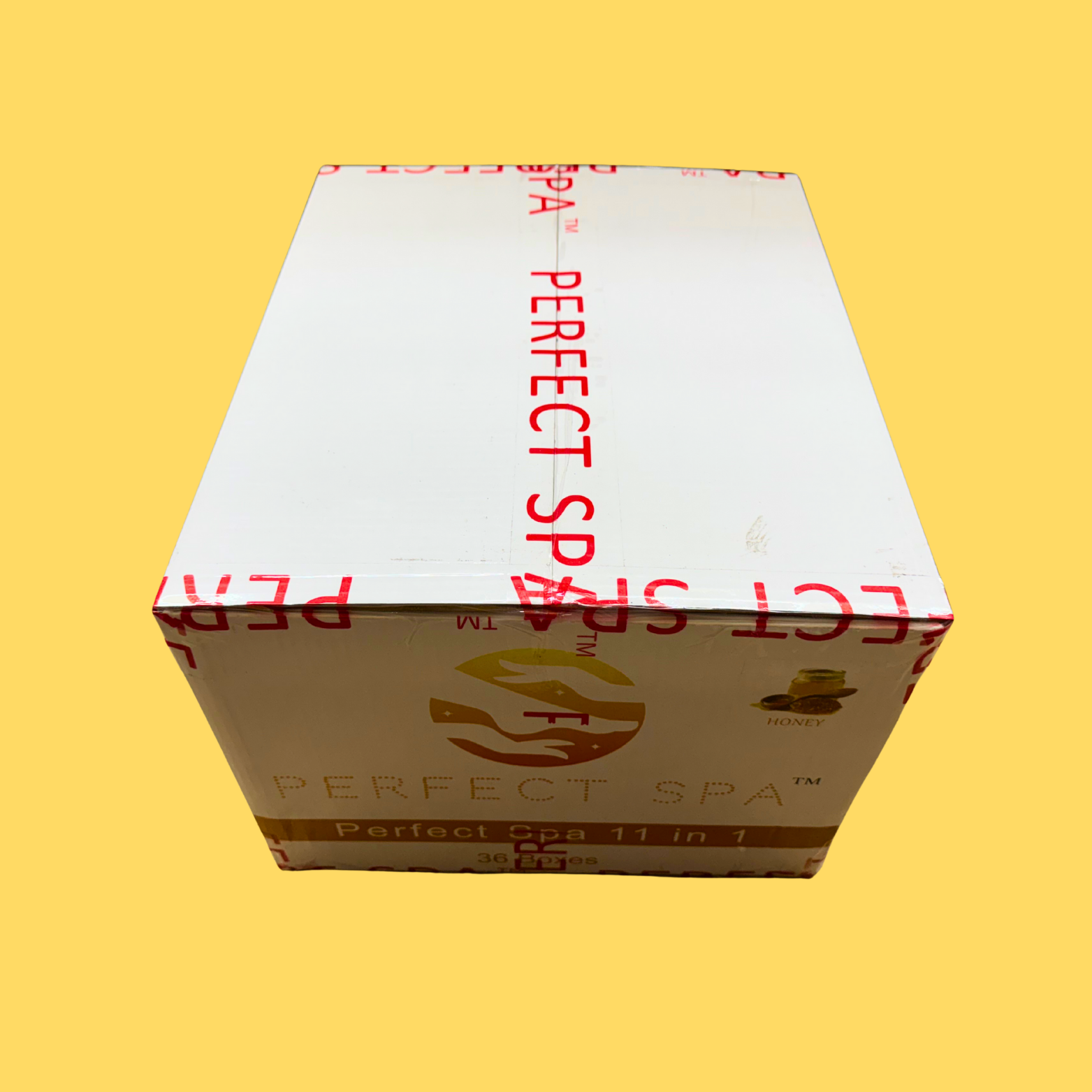 Perfect Spa Hawaii Volcano - The Kilauea Volcano Honey 11-in-1 Pedicure Kit – Box of 36 | Nourishing & Moisturizing Bubble Spa