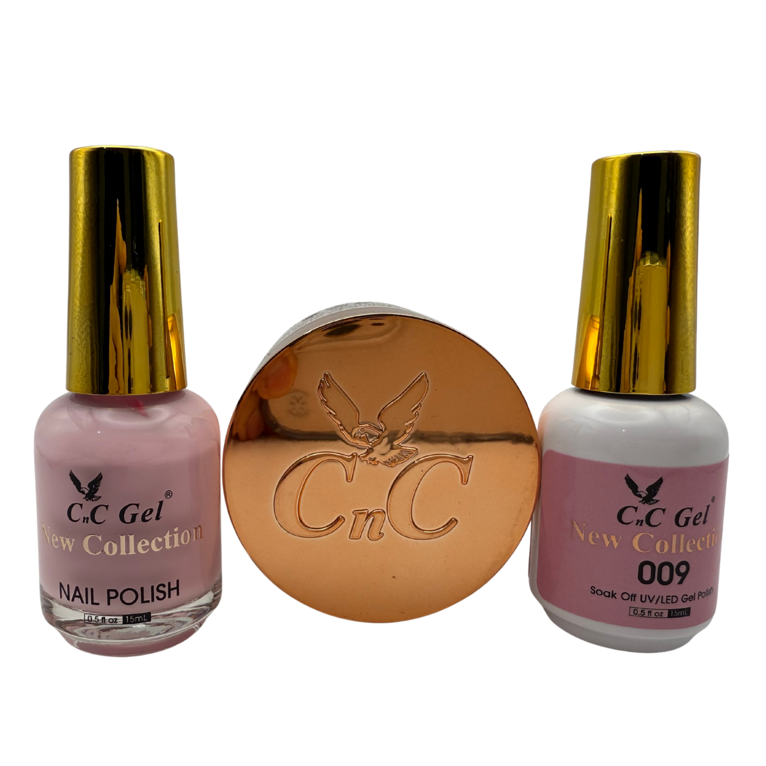 CnC Gel Color-009 New Collection 5-in-1 Gel, Nail Polish, Acrylic, Dip, Ombre
