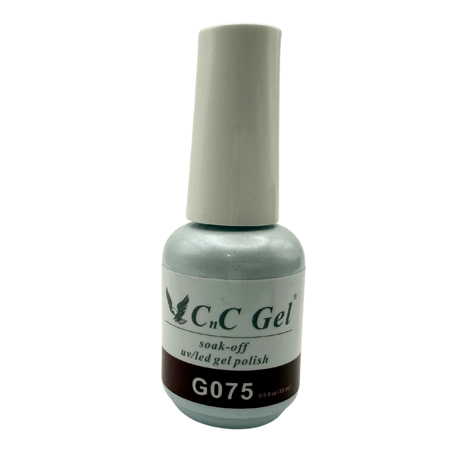 CnC Gel Polish – G075 Mocha Brown | 15ml Soak-Off UV/LED