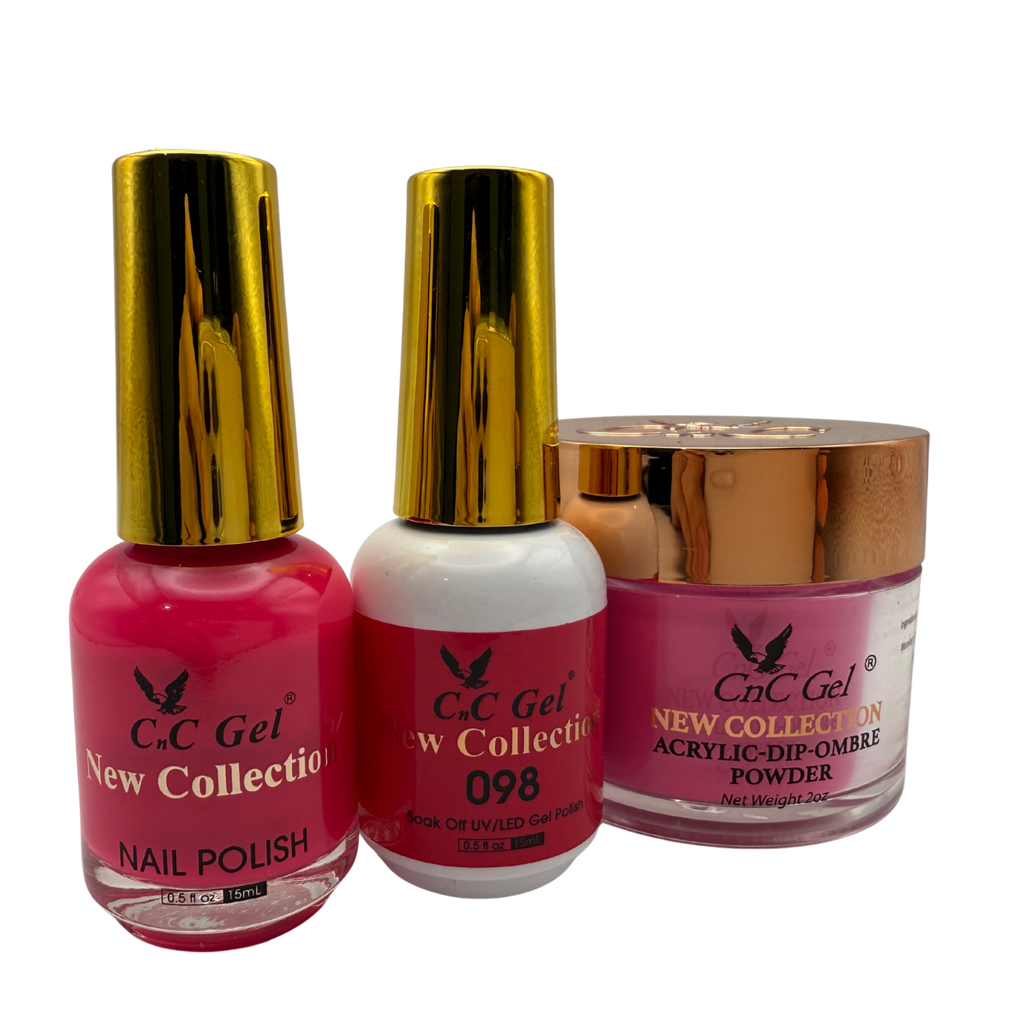 CnC Gel Color-098 New Collection 5-in-1 Gel, Nail Polish, Acrylic, Dip, Ombre