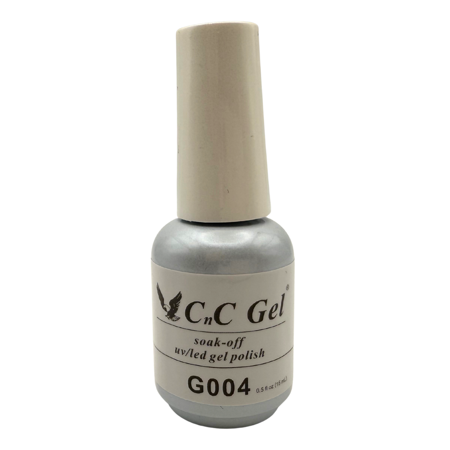CnC Gel Polish – G004 Pure White | 15ml Soak-Off UV/LED