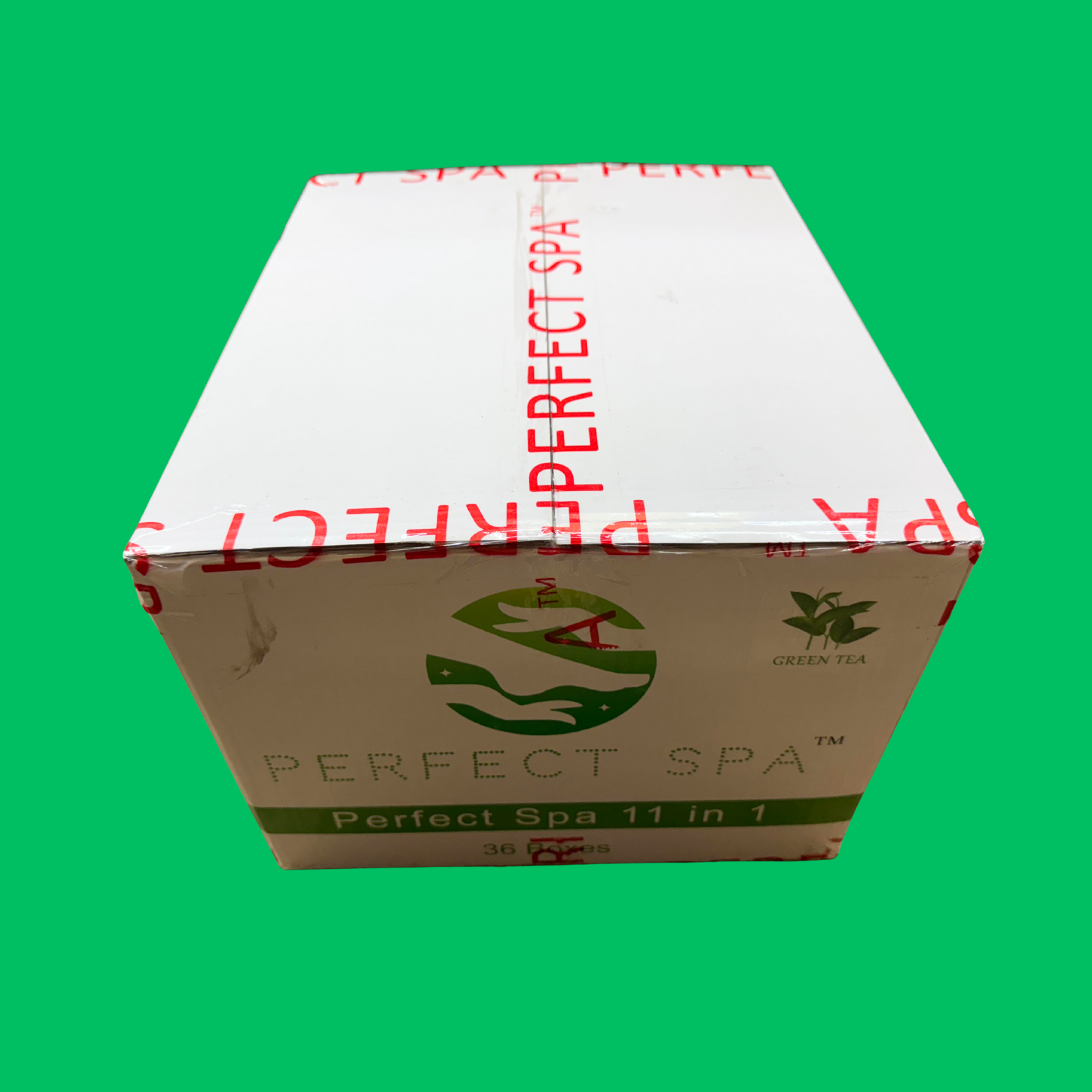 Perfect Spa Hawaii Volcano - The Kilauea Volcano Green Tea 11-in-1 Pedicure Kit – Box of 36 | Detoxifying Antioxidant Bubble Spa