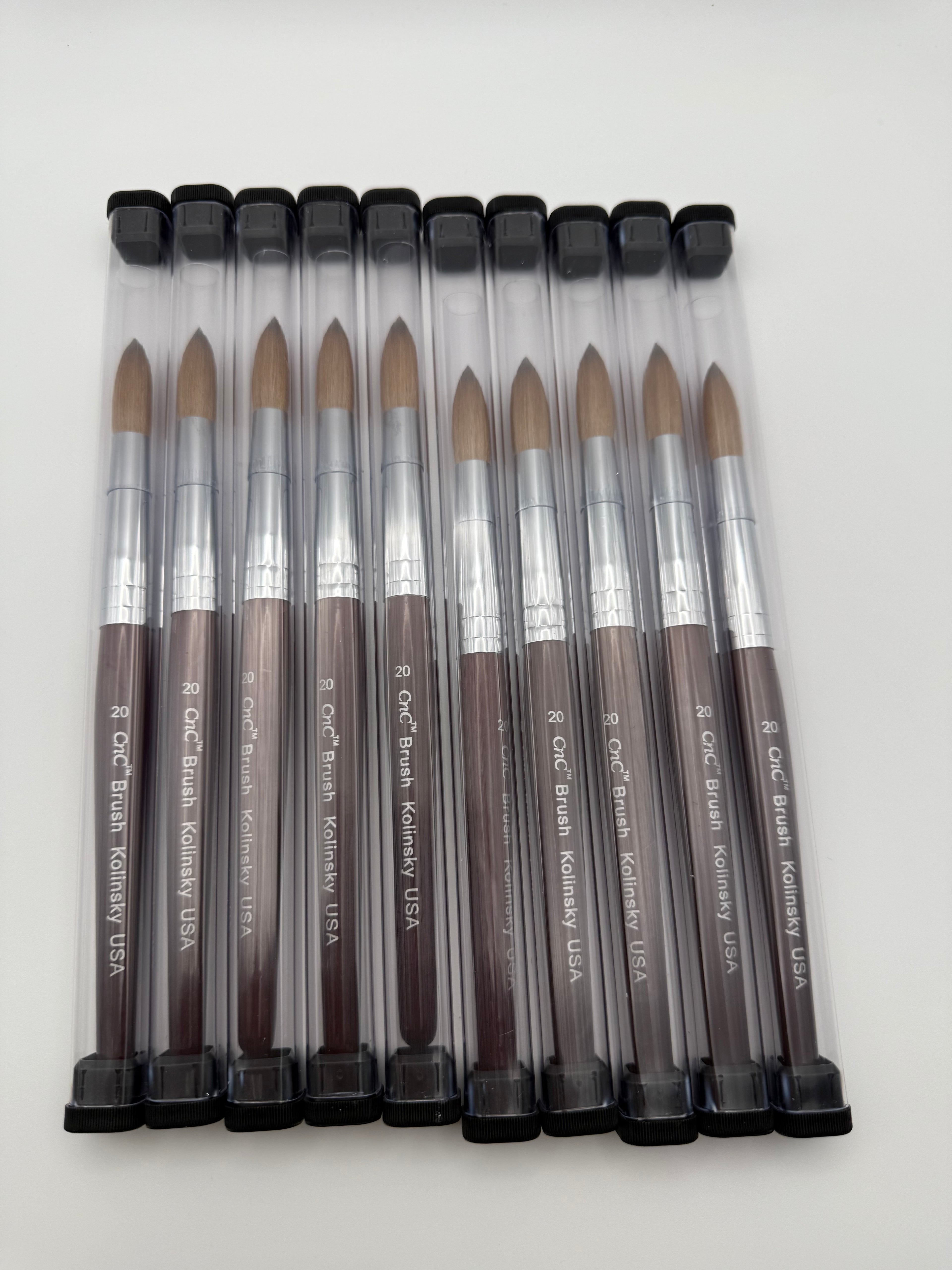 CnC Brush Kolinsky Acrylic 100% Weasel Hair