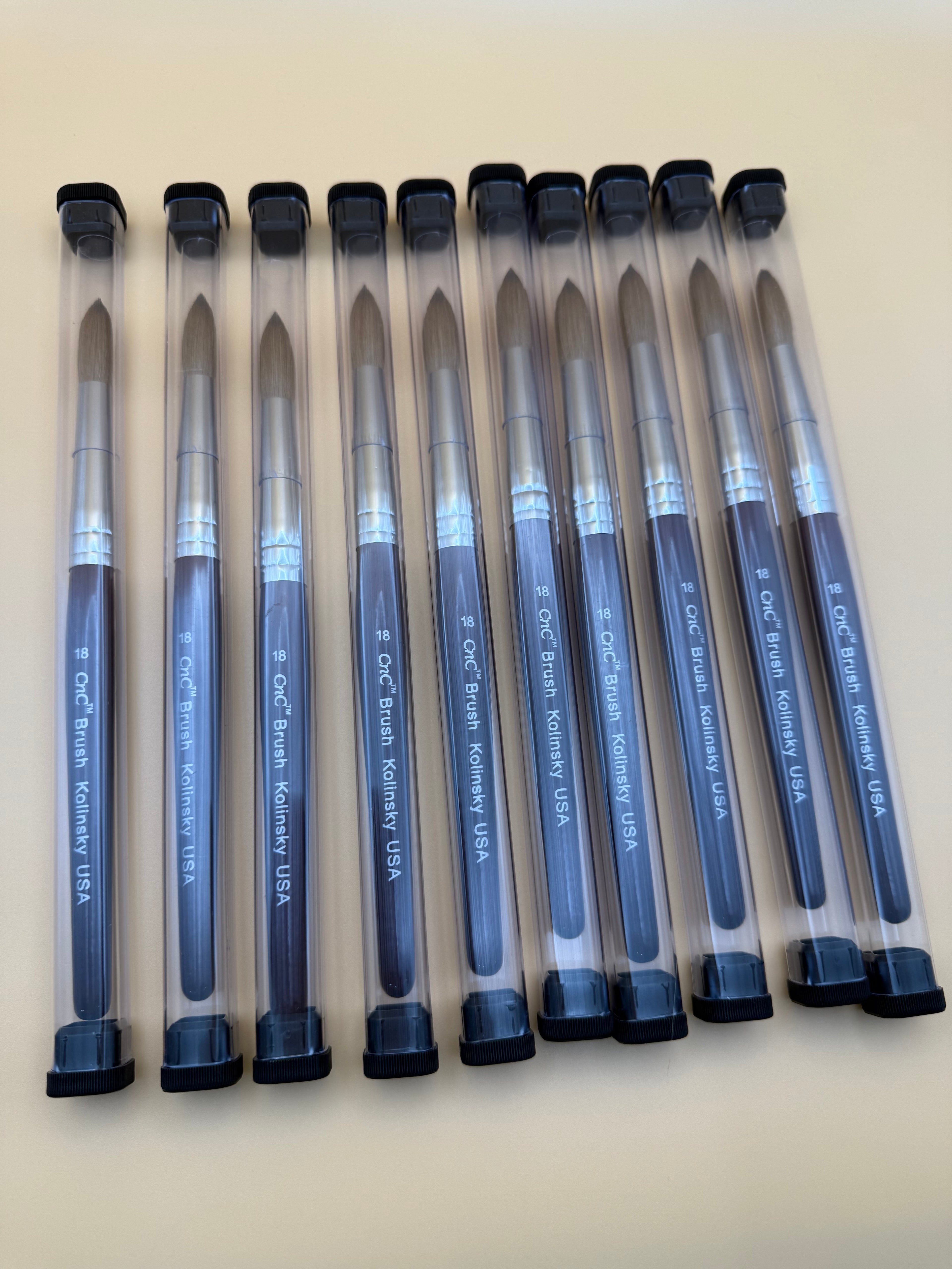 CnC Brush Kolinsky Acrylic 100% Weasel Hair