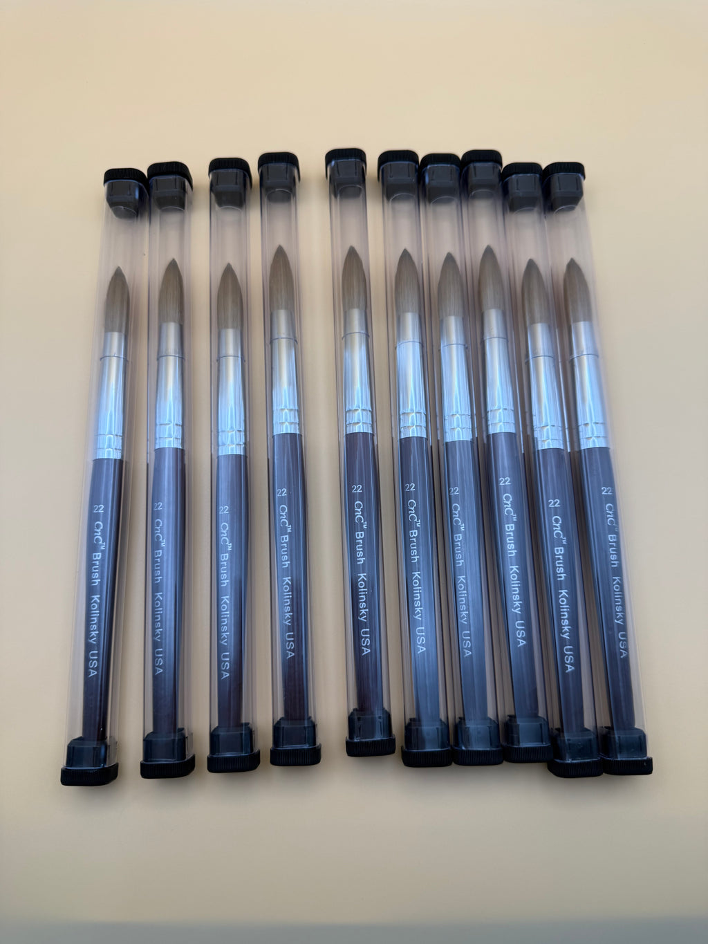 CnC Brush Kolinsky Acrylic 100% Weasel Hair