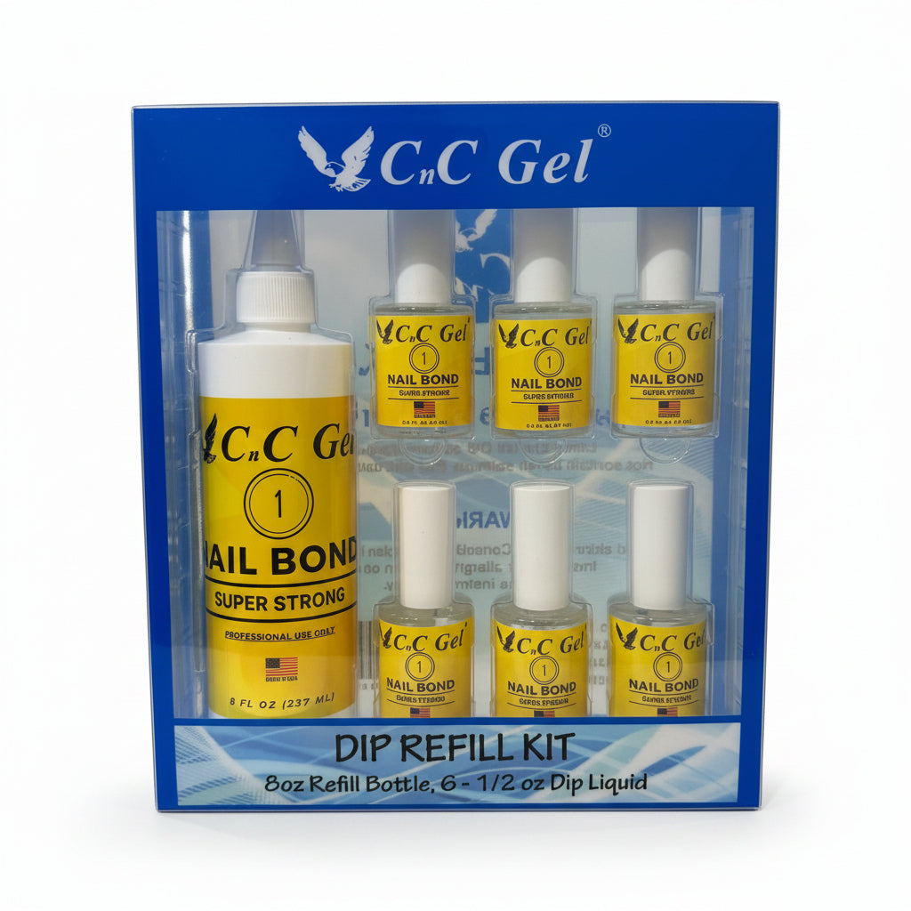 CnC #1 Nail Bond Gel Dip Refill Kit