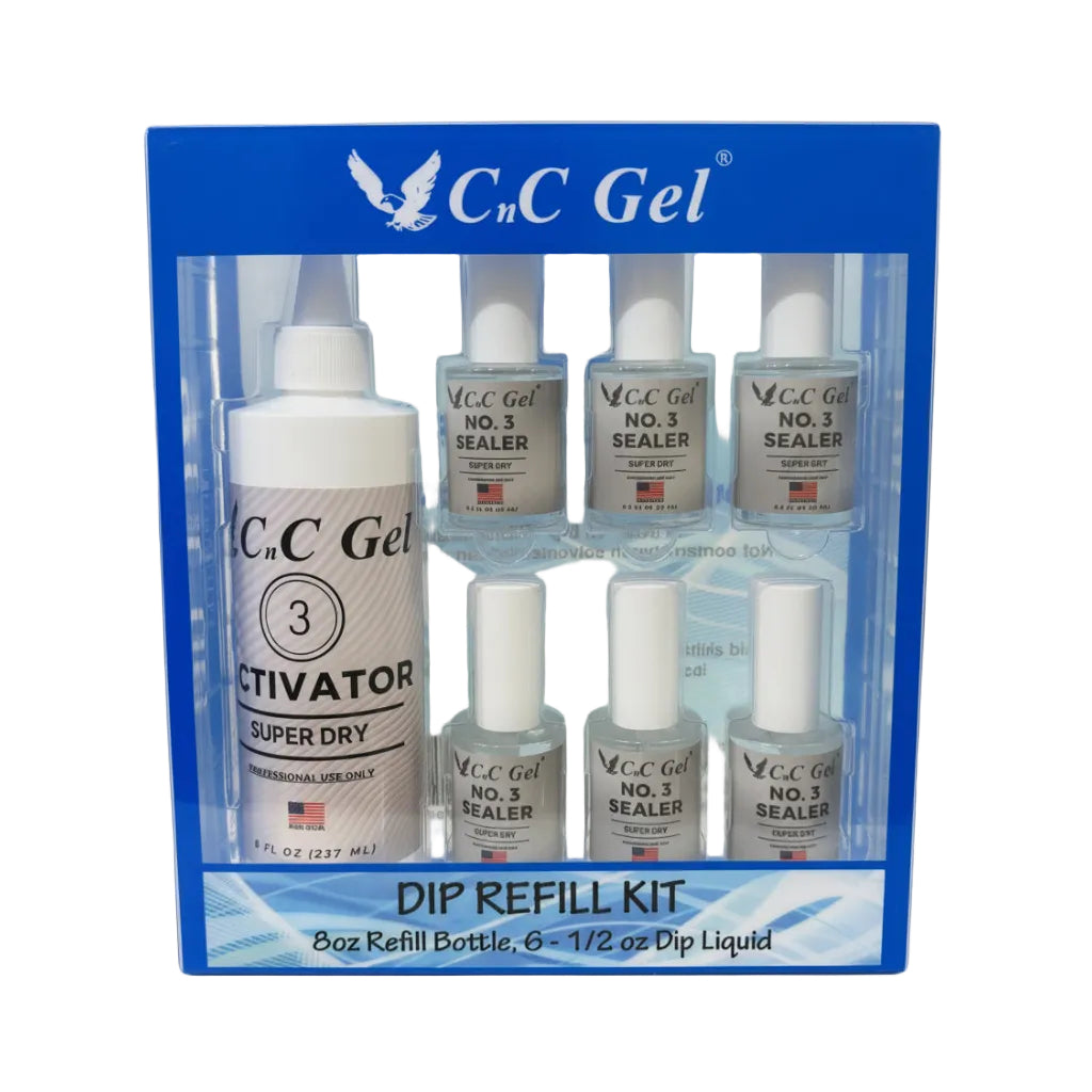 Activator & Gelly セット CnC #3 Activator Gel Dip Refill – CnC Gel