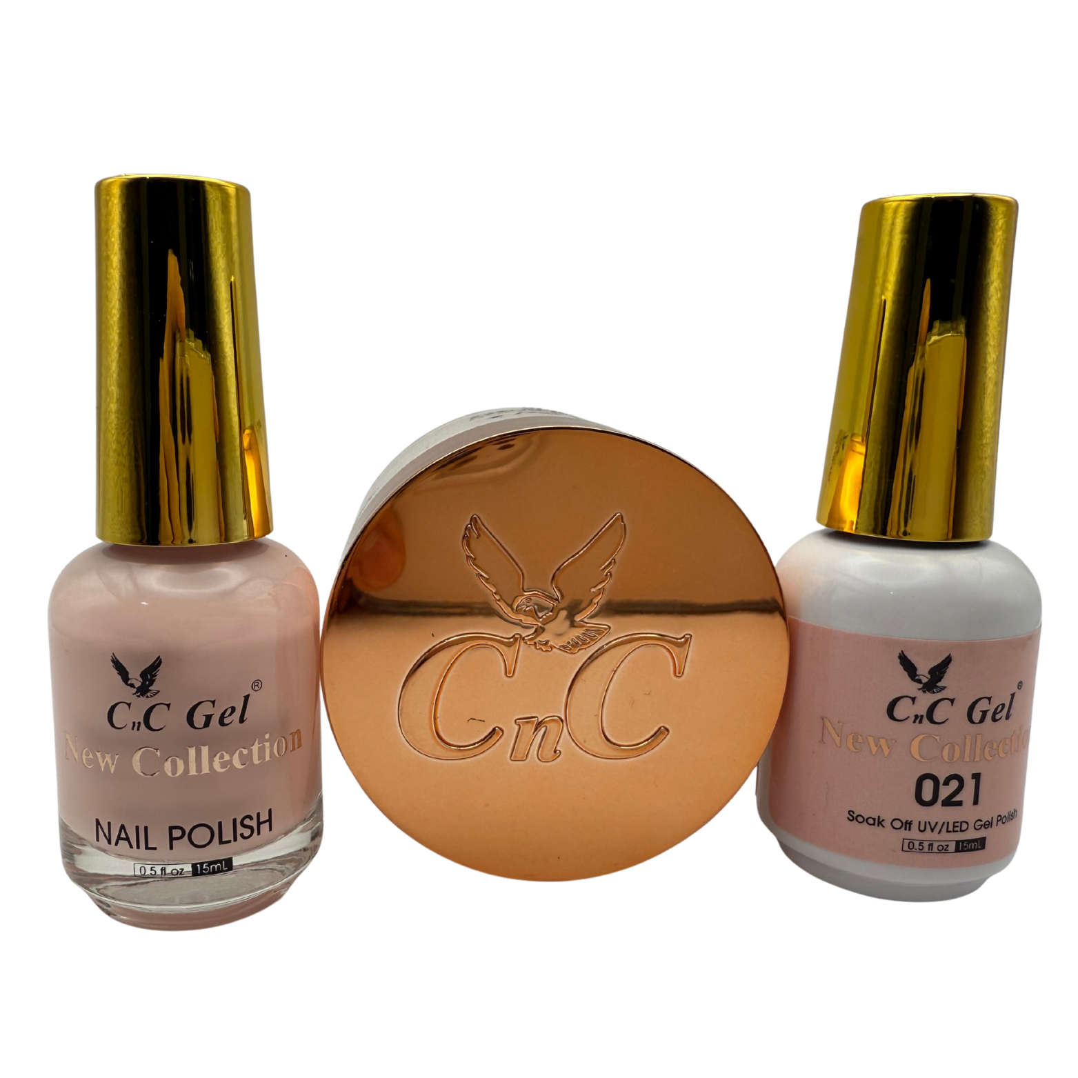 CnC Gel Color-021 New Collection 5-in-1 Gel, Nail Polish, Acrylic, Dip, Ombre
