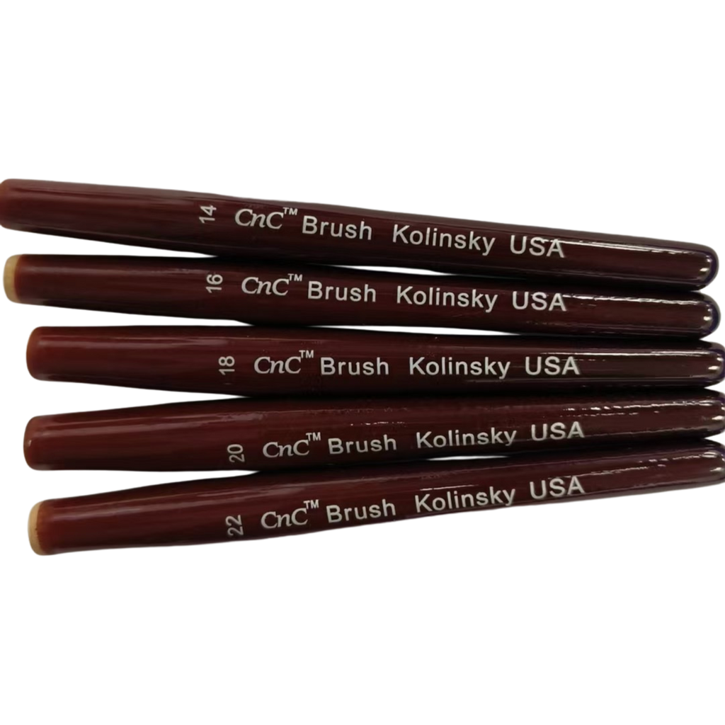 CnC Brush Kolinsky Acrylic 100% Weasel Hair